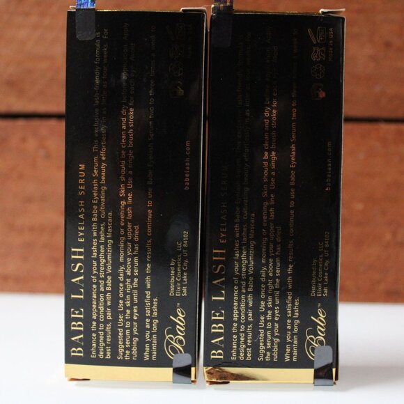 Babe Lash Eyelash Serum LONGER LASHES Eyelash growth liquid Bundle Of 2 New - Picture 4 of 6